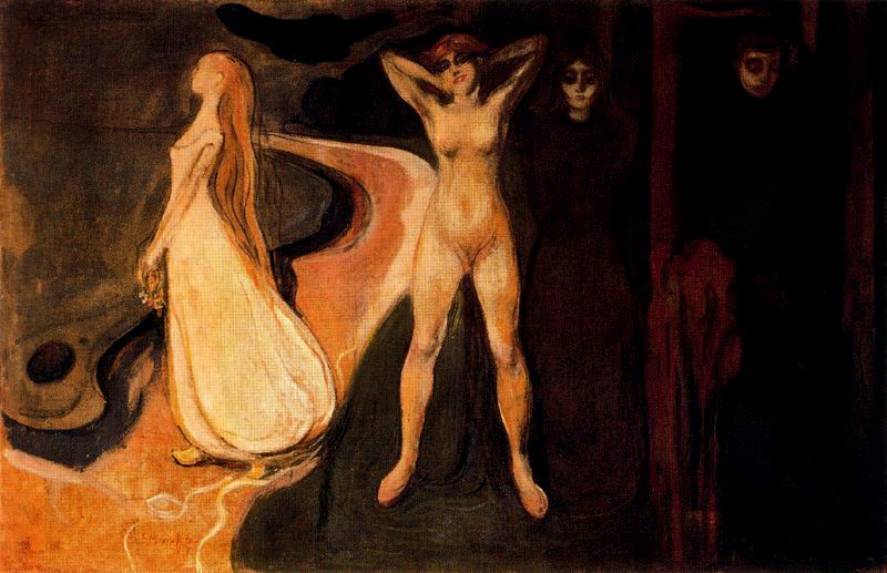 The Three Stages of Woman (Sphinx).