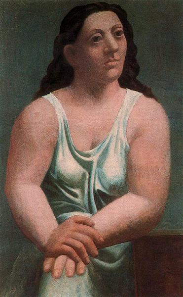 Seated woman