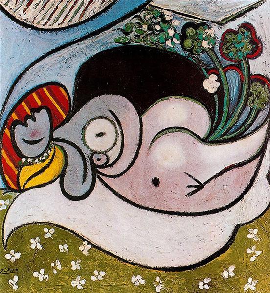 Reclining woman