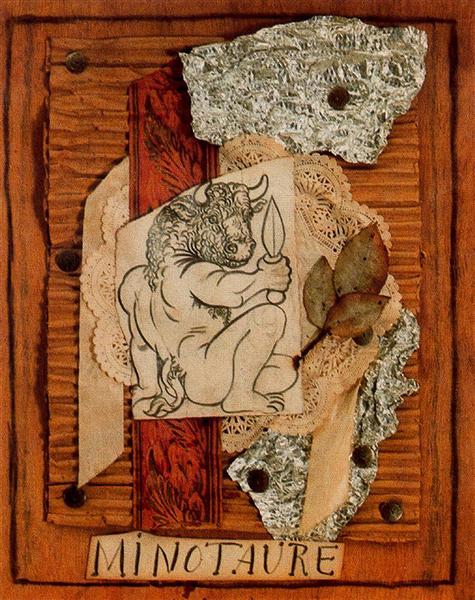 Model for the cover of "Minotaur"
