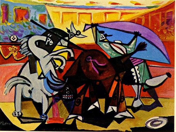 A bullfight