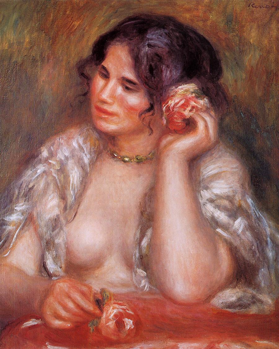 Gabrielle with a Rose