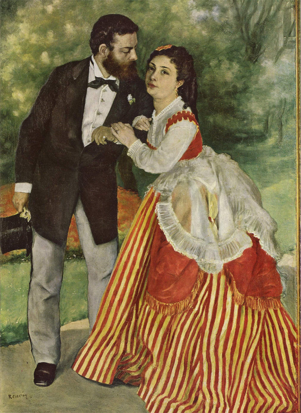 Alfred Sisley and His Wife