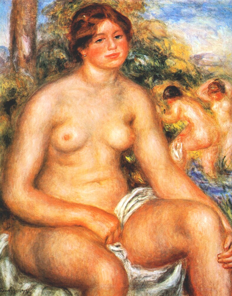 Seated Bather
