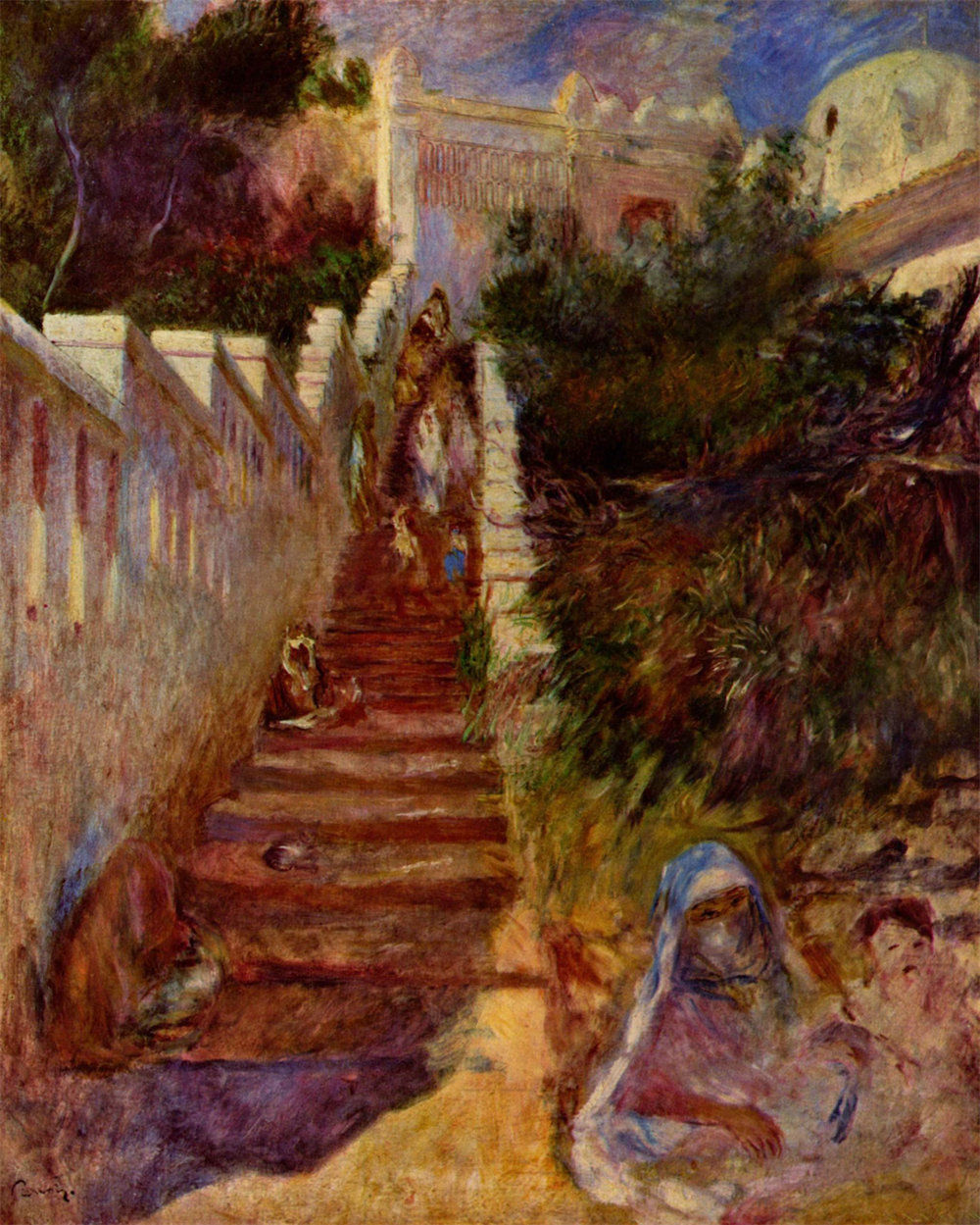 Steps in Algiers