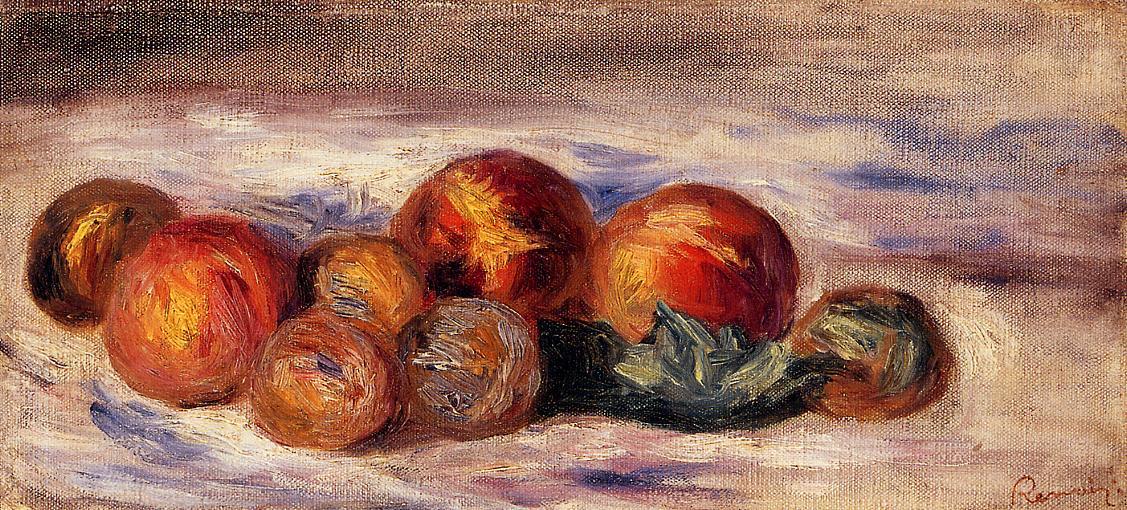 Still Life with Peaches