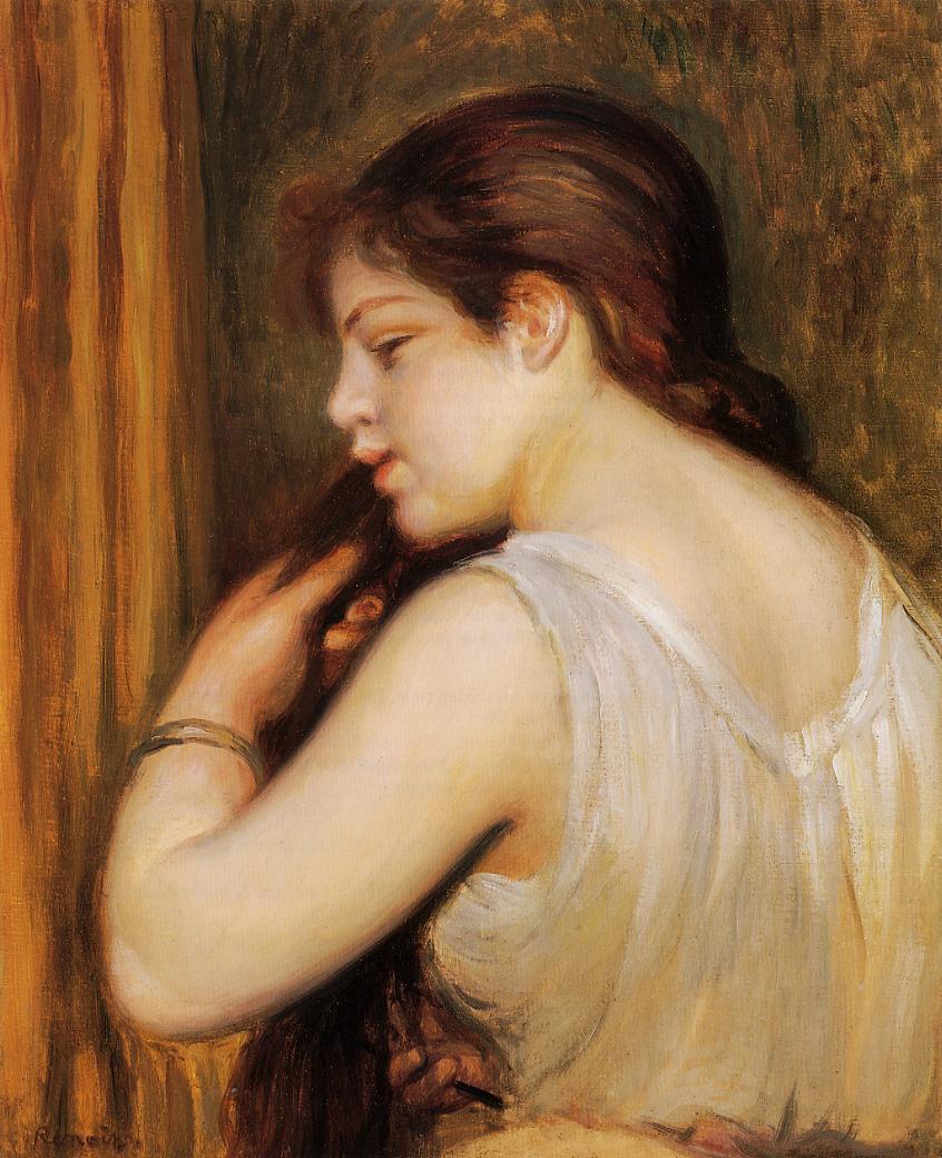 The Coiffure (Young Girl Combing Her Hair)