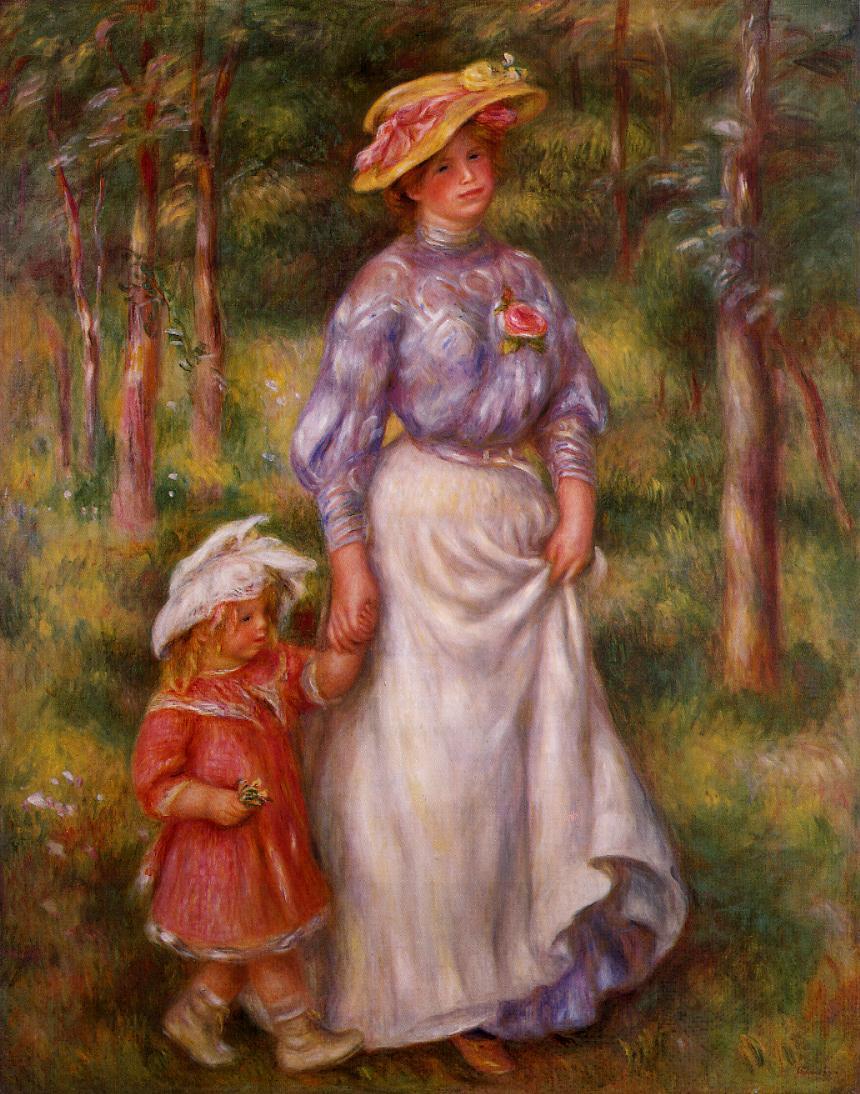 The Promenade (Julienne Dubanc and Adrienne)