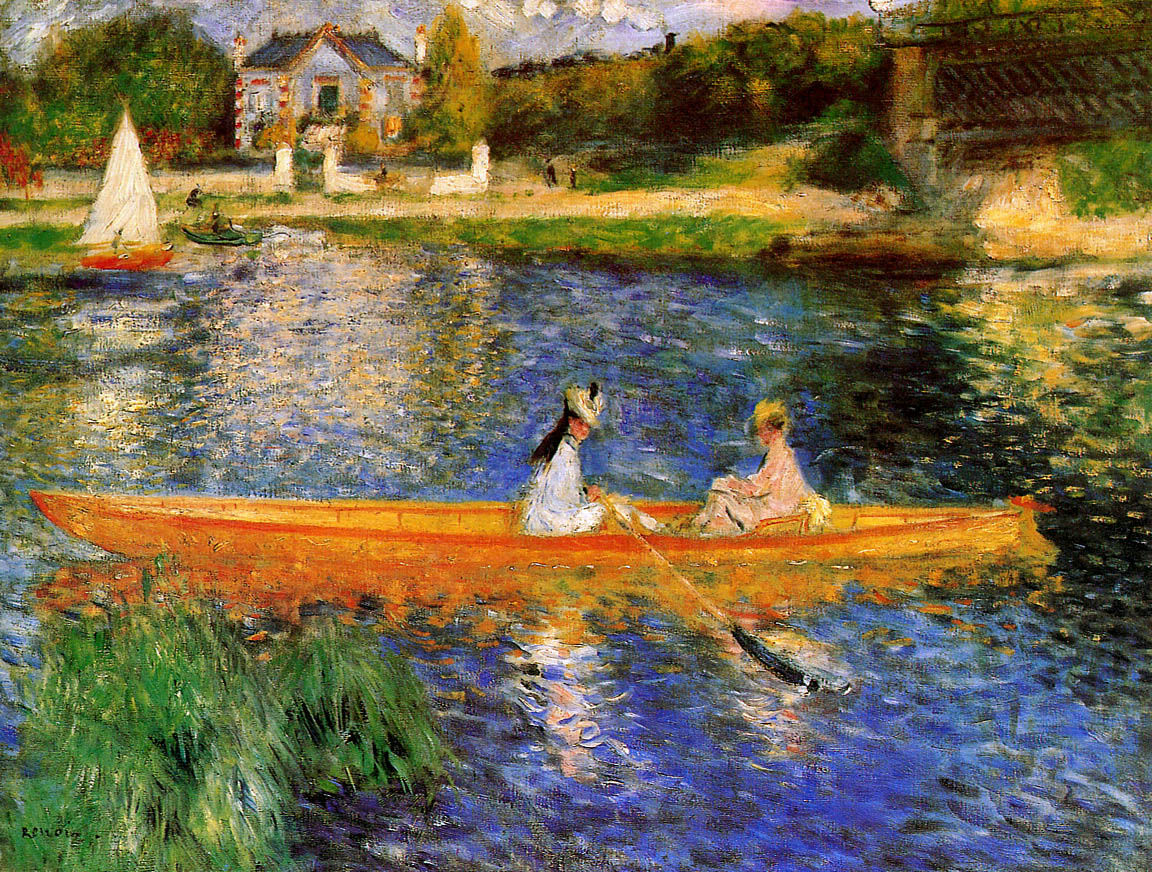 The Seine at Asnieres (The Skiff)