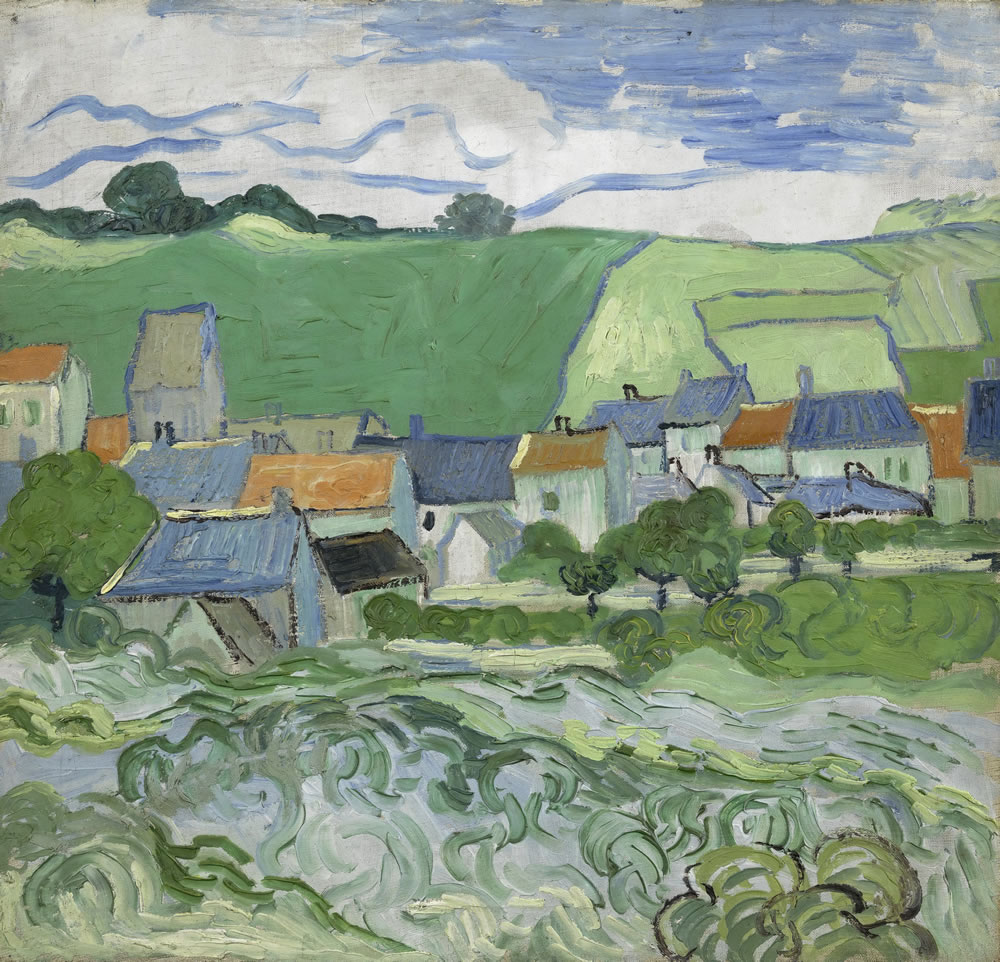 View of Auvers 奥维尔景观