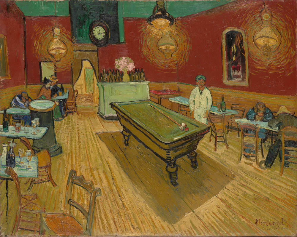 The Night Cafe 夜间咖啡馆