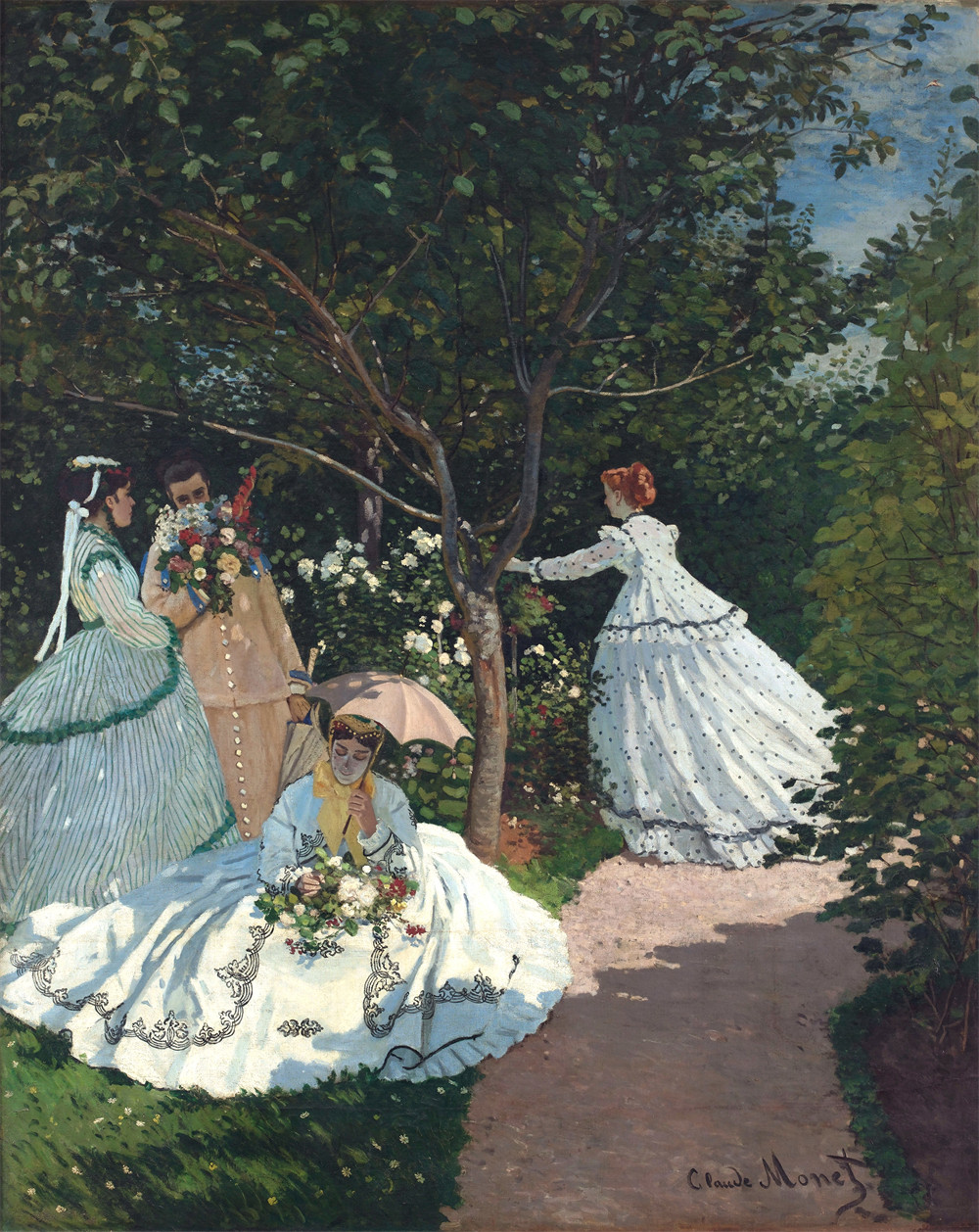 Women in the Garden 花园里的女人