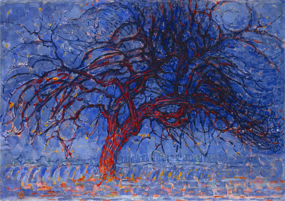 Avond (Evening): The Red Tree 晚上的红树