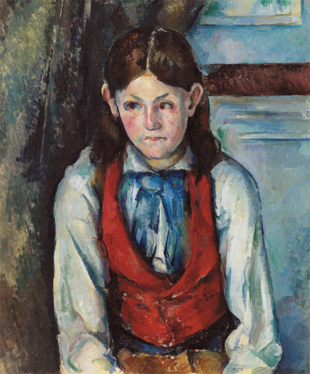 Boy in a Red Vest 穿红背心的少年