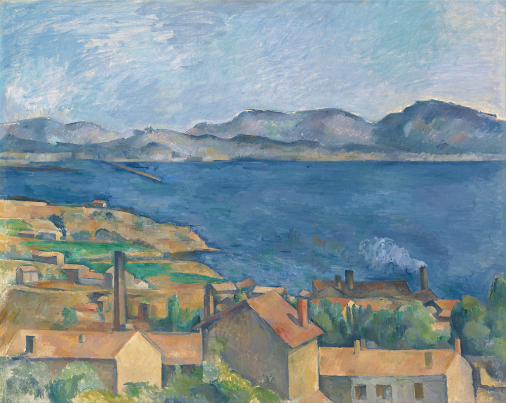 The Gulf of Marseille Seen from L'Estaque 从埃斯塔克看马赛湾