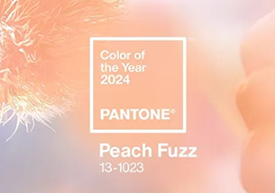 Pantone 2024 Color of the Year: 13-1023 Peach Fuzz Soft Peach