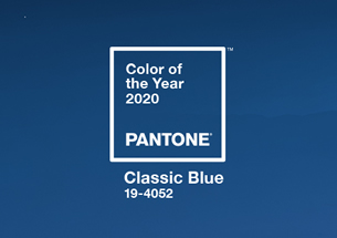 Pantone Color of the Year 2020:19-4052 CLASSIC BLUE