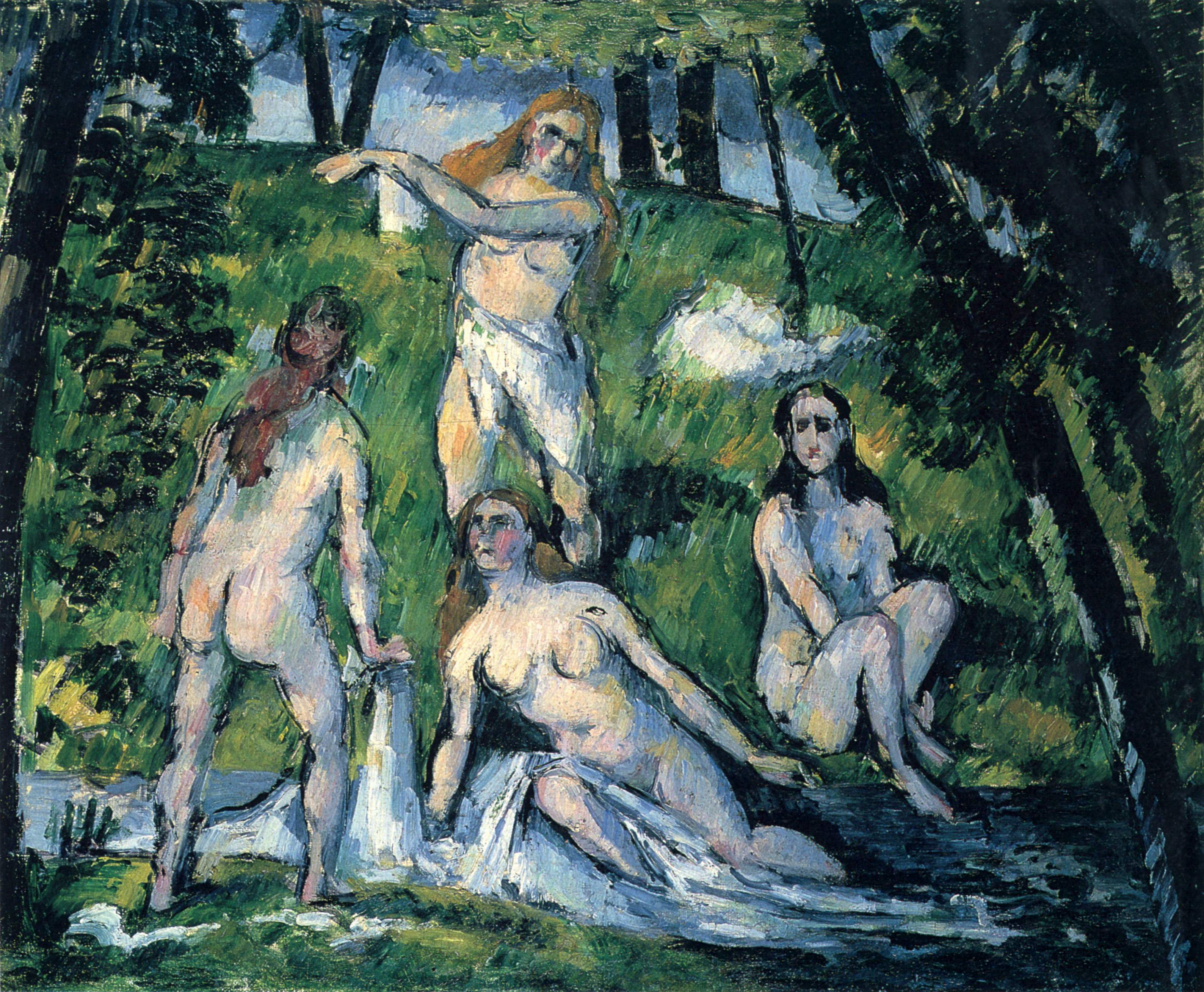Four Bathers