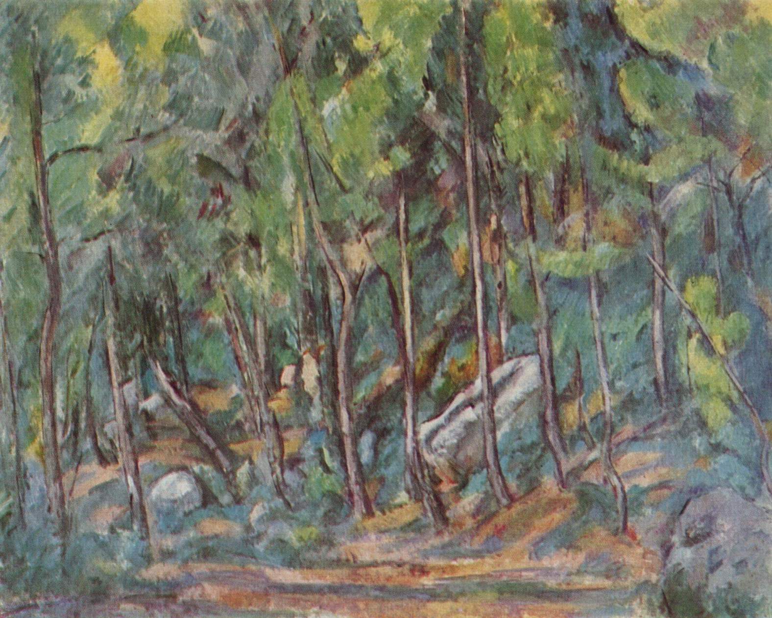 In the Forest of Fontainbleau