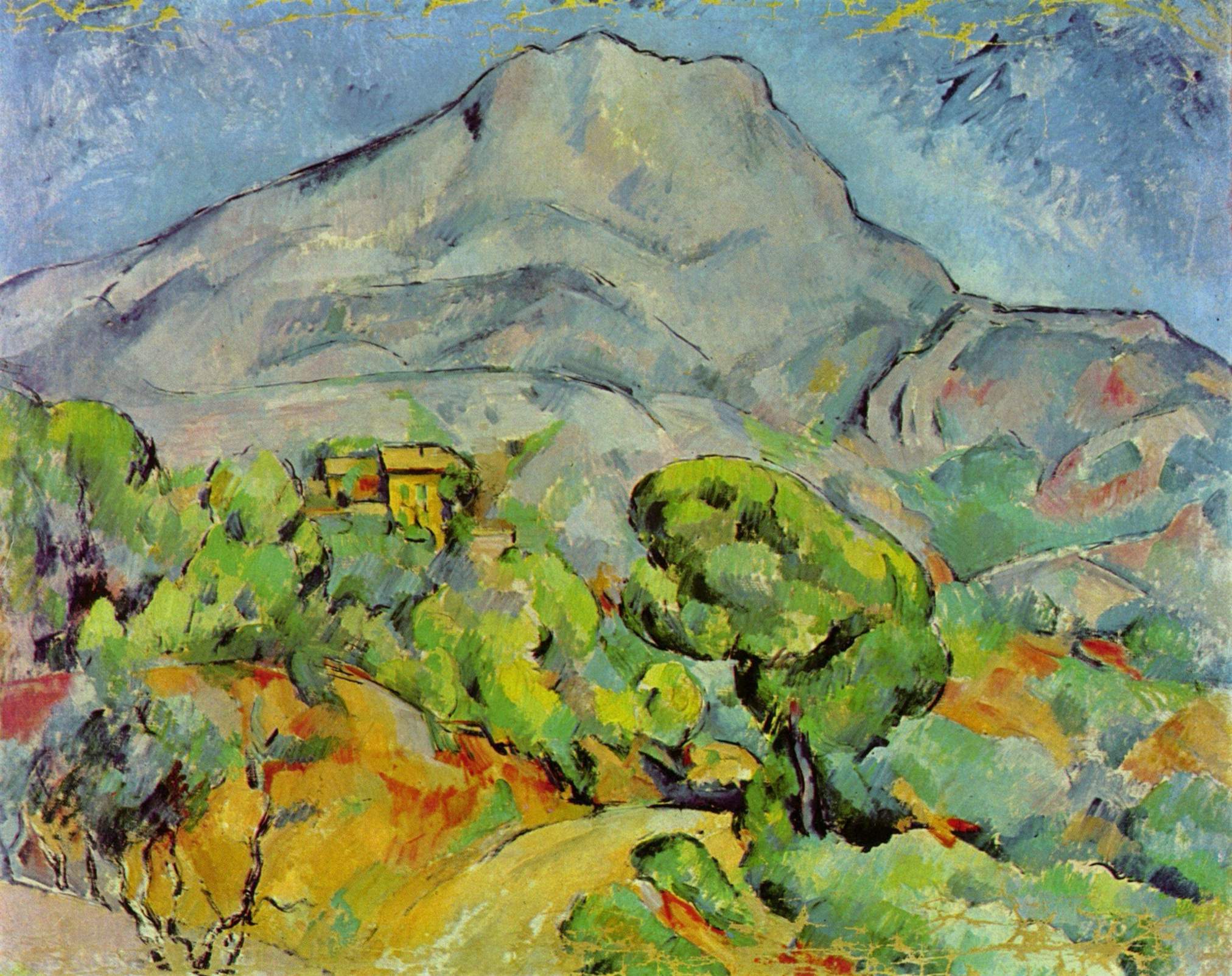 Road near Mont Sainte-Victoire