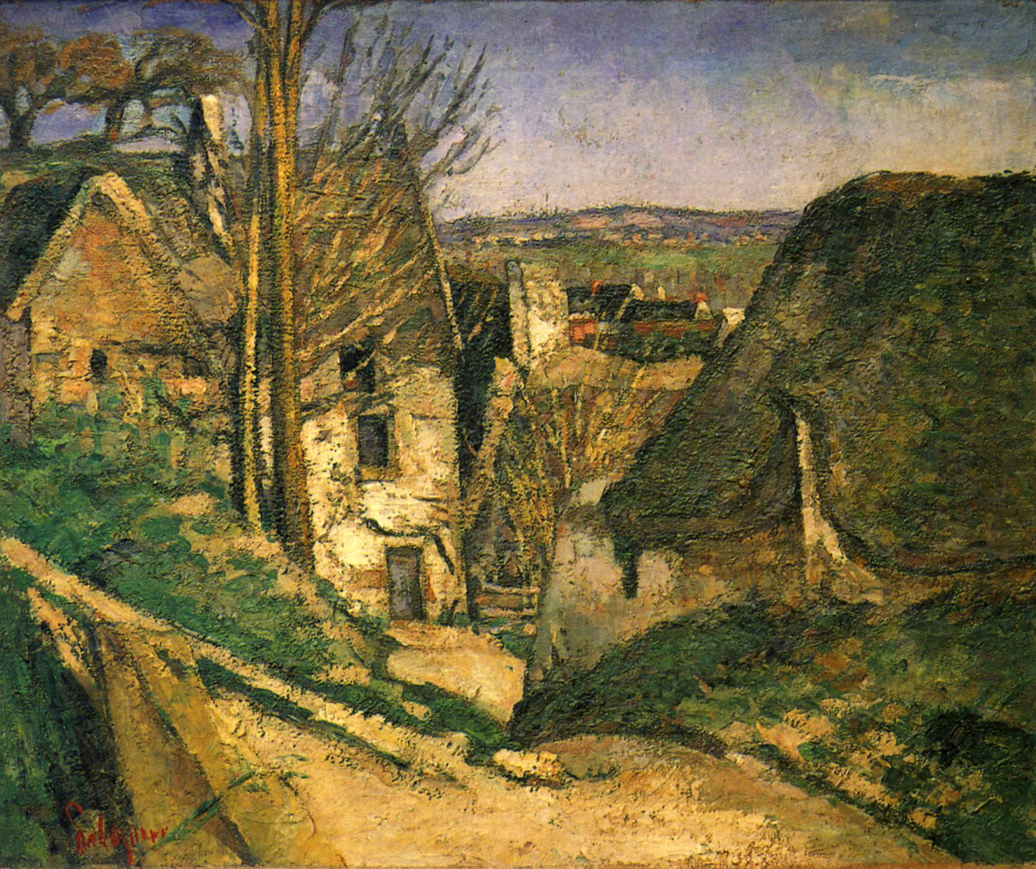 The Hanged Man's House in Auvers (The House of the Suicide)
