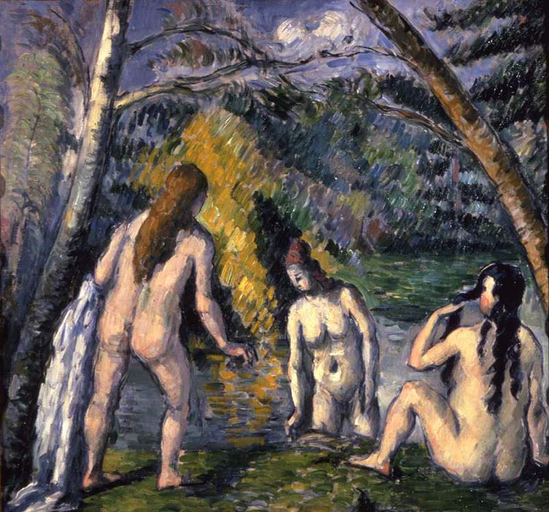 Three Bathers