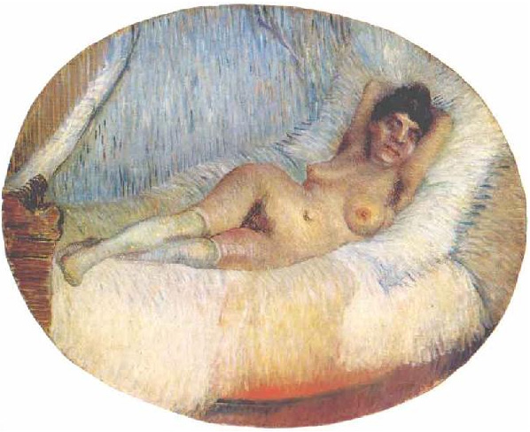 Nude Woman on a Bed