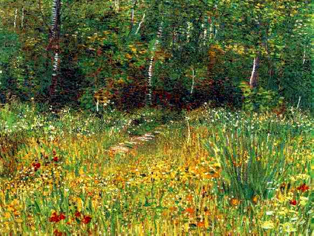 Park at Asnieres in Spring