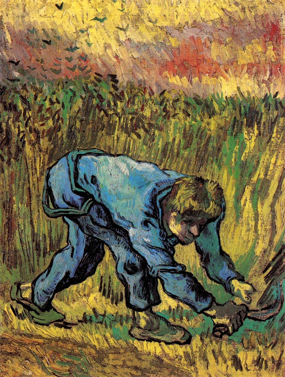 Reaper with Sickle (after Millet)
