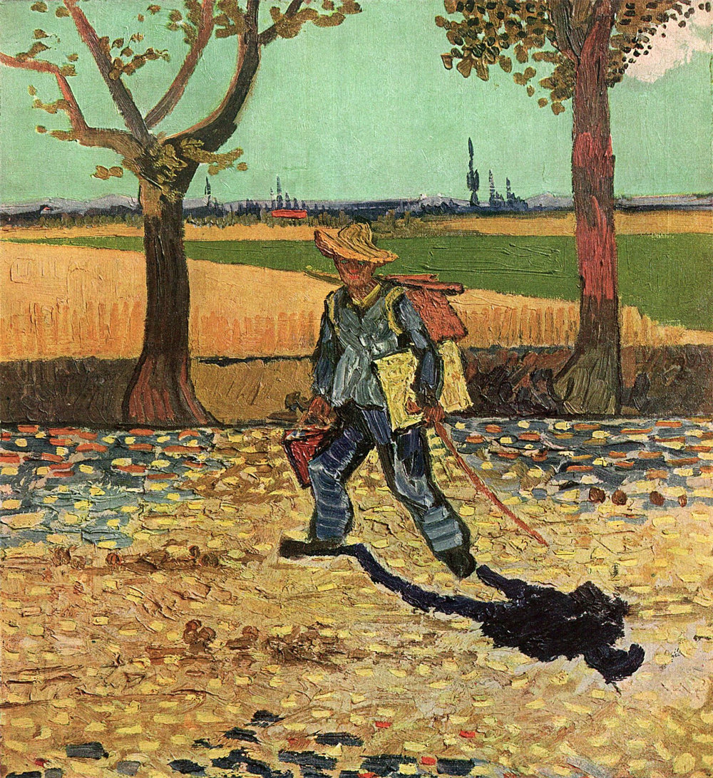 Selfportrait on the Road to Tarascon (The Painter on His Way to Work)