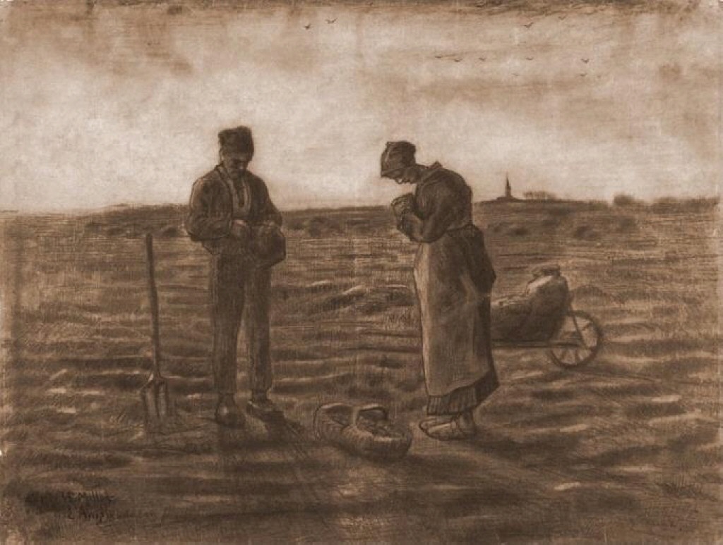 The Angelus (after Millet)