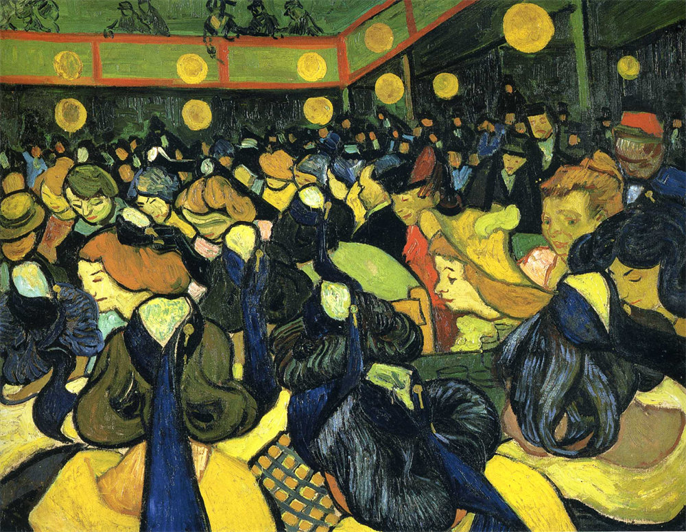 The ballroom at Arles