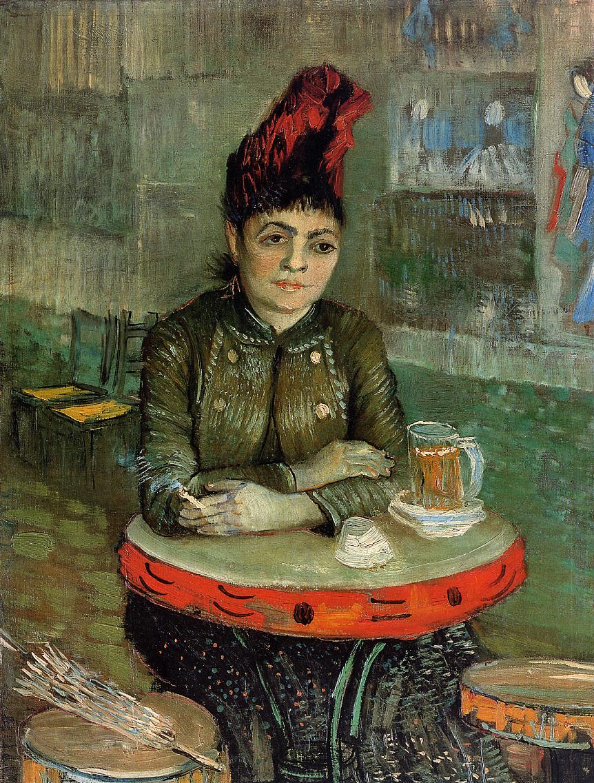 Woman in the 'Cafe Tambourin'
