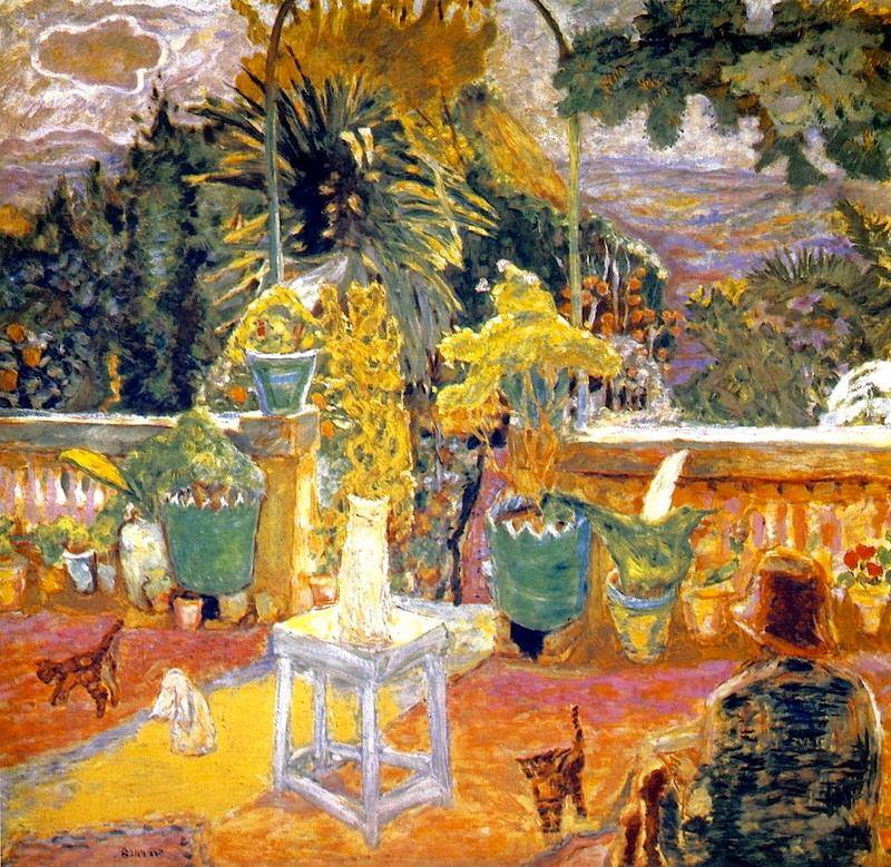 The terrace at Grasse 