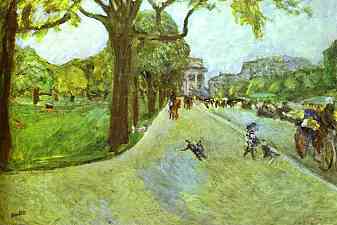 Avenue du Bois in Boulogne