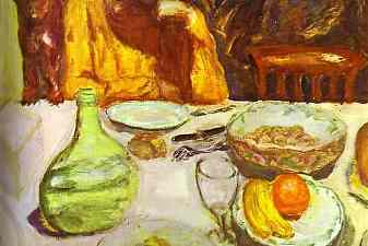 Carafe, Marthe Bonnard with Her Dog