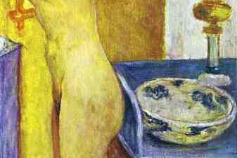 Nude at the Toilet Table