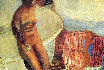 Nude by the Bath Tub