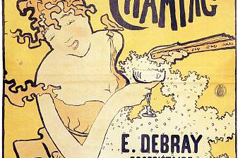 poster advertising France Champagne