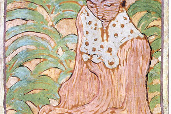 Sitting Woman with a Cat