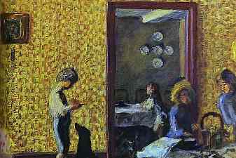 The Terrasse Children with Black Dog