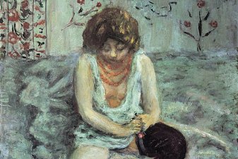 Woman with Black Stockings