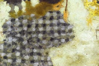 Young Girl with Umbrella