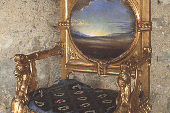 Armchair with Landscape Painted for Gala‘s Chateau at Pubol