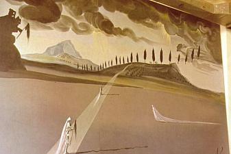 Backdrop for 'Don Juan Tenorio'