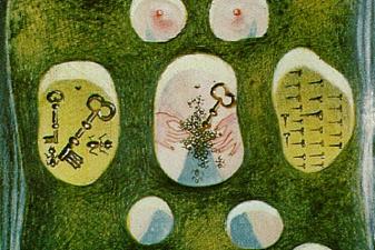 Combinations (or The Combined Dalinian Phantasms; Ants, Keys, Nails)