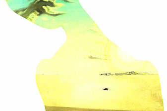 Couple with Clouds in Their Heads (Woman)