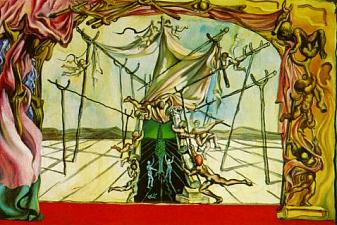 Design for the set of 'Romeo and Juliet' (backdrops and wing flats)