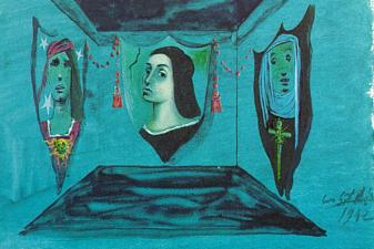 Design for the set of 'Romeo and Juliet'