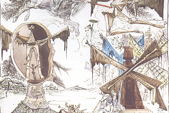 Don Quixote and the Windmills